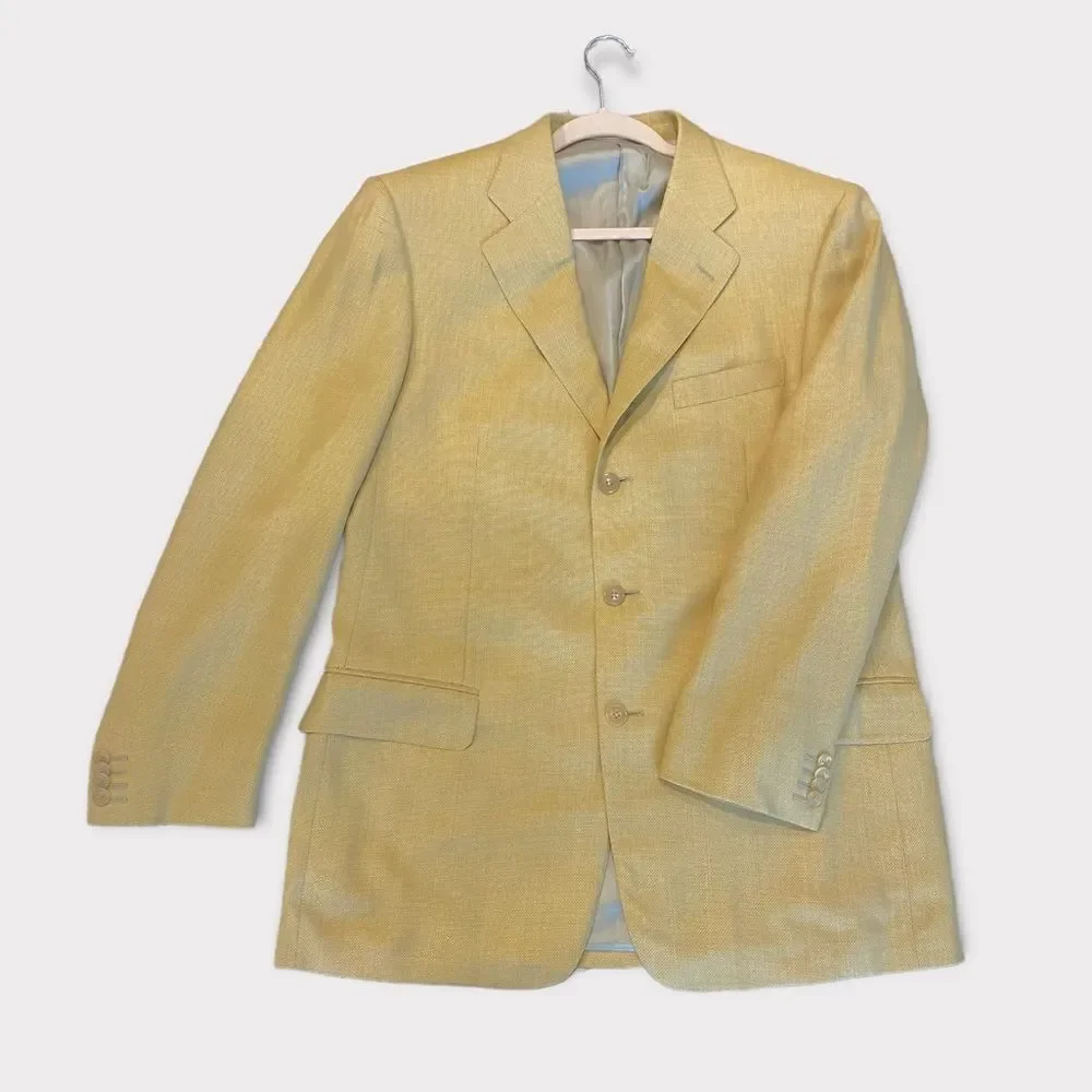 Vintage Wool Ermenegildo Zegna High Performance Mens Sport Suit Jacket